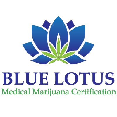 Blue Lotus Medical Marijuana Certification  logo
